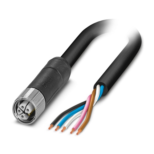 Phoenix Contact 1291288 Power cable SAC-5P- 5,0-U60/M12FSL FE