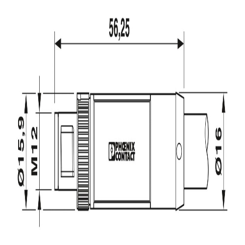 Phoenix Contact 1291375 Power cable SAC-4P-M12MSS/10,0-U60/FSSPESH