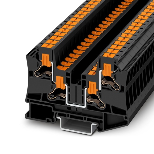 Phoenix Contact 1291928 Feed-through terminal block PTV 6-QUATTRO BK