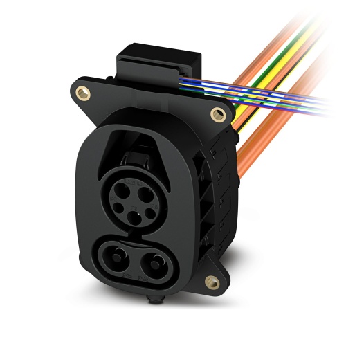 Phoenix Contact 1358244 Vehicle charging inlet CHARX T1HBI12-DC200-5,0M1