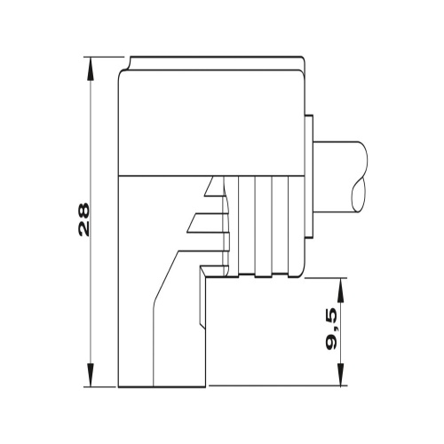 Phoenix Contact 1400814 Sensor/actuator cable SAC-3P-5,0-PUR/C