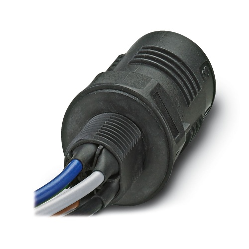 Phoenix Contact 1403737 Panel feed-through QPD W 4PE2,5 M20 0,5 BK