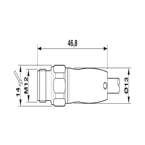 Phoenix Contact 1403984 Sensor/actuator cable SAC-4P-M12MS/10,0-600 SH HD
