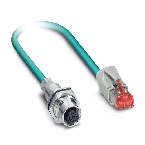 Phoenix Contact 1404205 Network cable VS-M12FSBPS-IP20-93E-LI/0,5