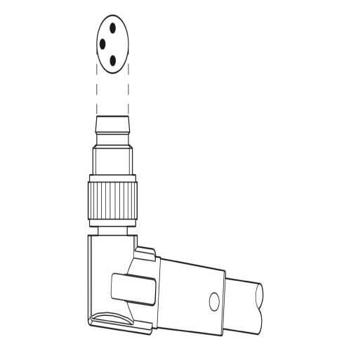 Phoenix Contact 1406008 Sensor/actuator cable SAC-4P-M8MR/1,5-542/M8FS SH BK