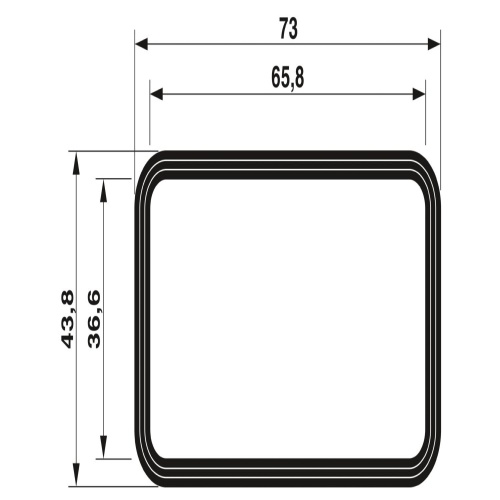 Phoenix Contact 1407707 Profile gasket HC-B10-SP-RBK