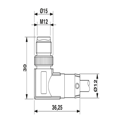Phoenix Contact 1408752 Network cable NBC-M12MR/10,0-94B US