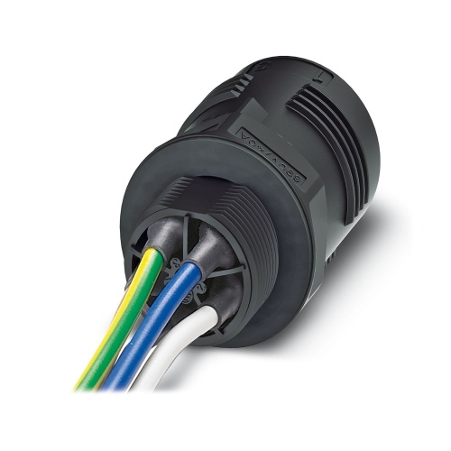 Phoenix Contact 1410396 Panel feed-through QPD W 4PE6,0 M25 0,5 BK