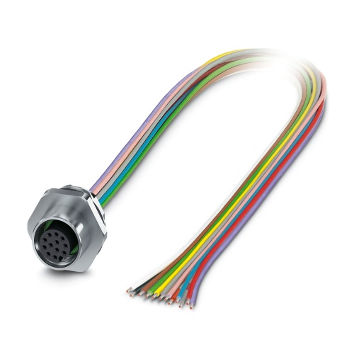 Phoenix Contact 1411574 Device connector front mounting SACC-E-M12FS-12P-M16XL/0,5
