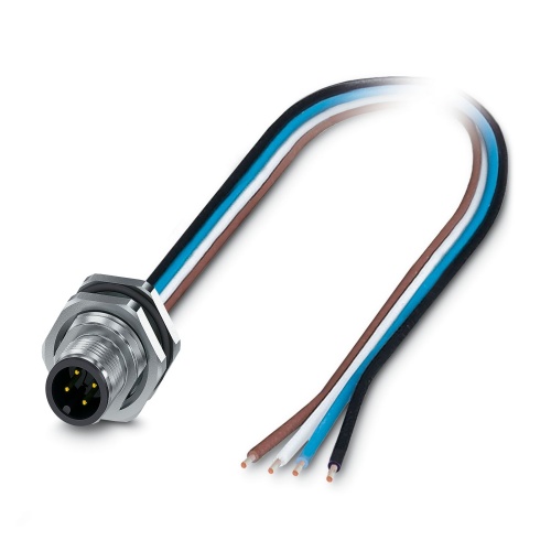 Phoenix Contact 1411593 Device connector rear mounting SACC-DSI-M12MS-5P-M16XL/0,5