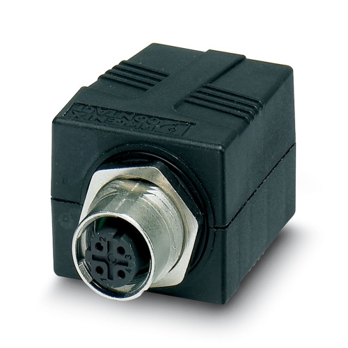 Phoenix Contact 1414398 Control cabinet feed-through CUC-BH-M12D1PBK-S/R4BE