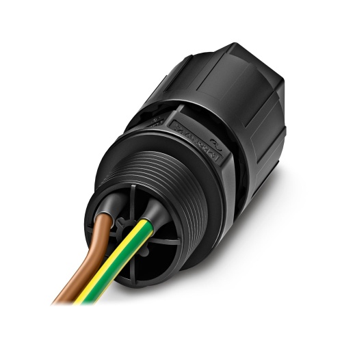 Phoenix Contact 1414685 Panel feed-through QPD W 2PE1,5 4-9 M20 1,0 BK