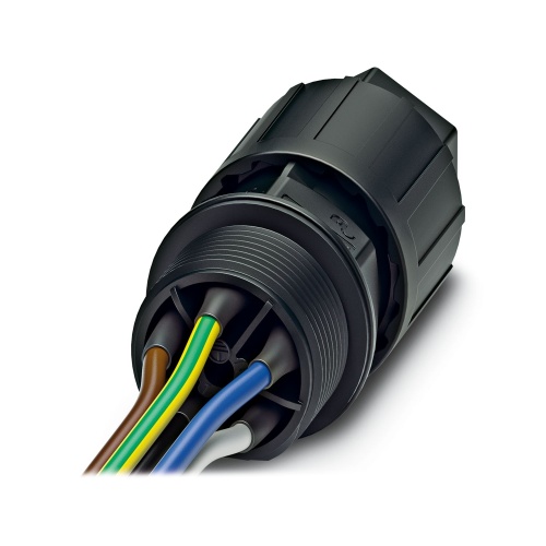 Phoenix Contact 1414733 Panel feed-through QPD W 4PE1,5 9-14 M25 0,5 BK