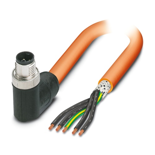 Phoenix Contact 1414838 Power cable SAC-5P-M12MRK/ 3,0-PUR PE SH