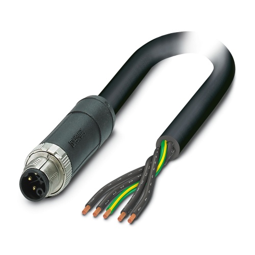 Phoenix Contact 1414879 Power cable SAC-5P-M12MSK/10,0-PUR PE