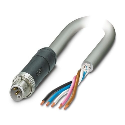 Phoenix Contact 1414892 Power cable SAC-5P-M12MSL/ 5,0-280 FE SH