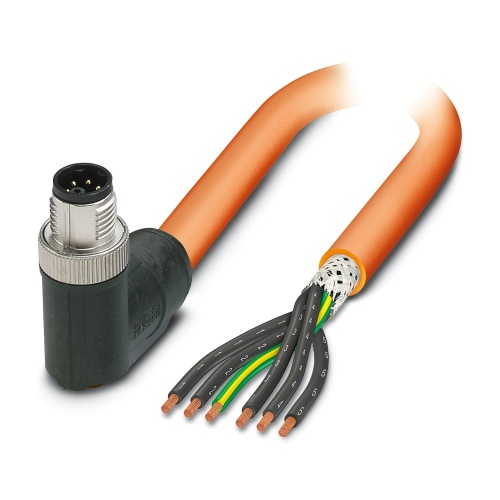 Phoenix Contact 1414937 Power cable SAC-6P-M12MRM/ 3,0-PUR PE SH