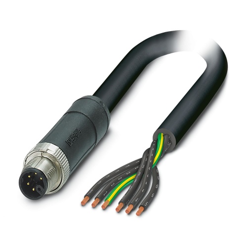 Phoenix Contact 1414957 Power cable SAC-6P-M12MSM/ 5,0-PUR PE