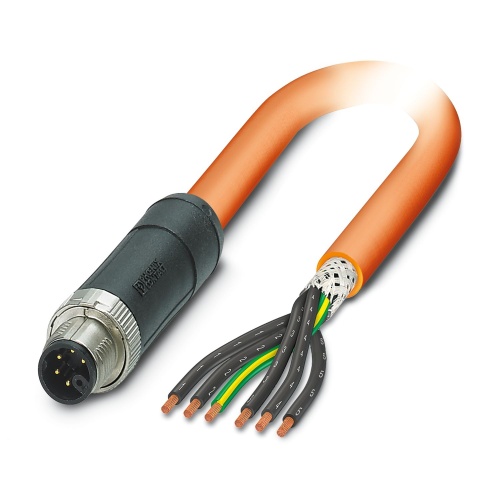 Phoenix Contact 1414962 Power cable SAC-6P-M12MSM/10,0-PUR PE SH