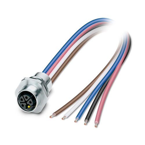 Phoenix Contact 1415296 Device connector front mounting SACC-E-M12FSL-4FE-M16XL/0,2