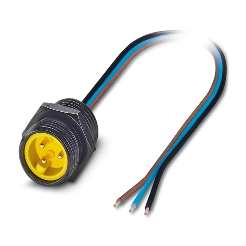 Phoenix Contact 1417764 Flush-type connector SACC-E-MINM-3CON-NPT12-547/1,0