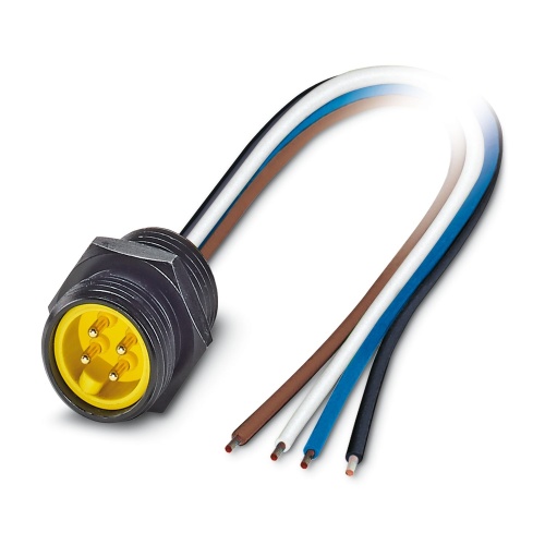 Phoenix Contact 1417765 Flush-type connector SACC-E-MINM-4CON-NPT12-547/1,0