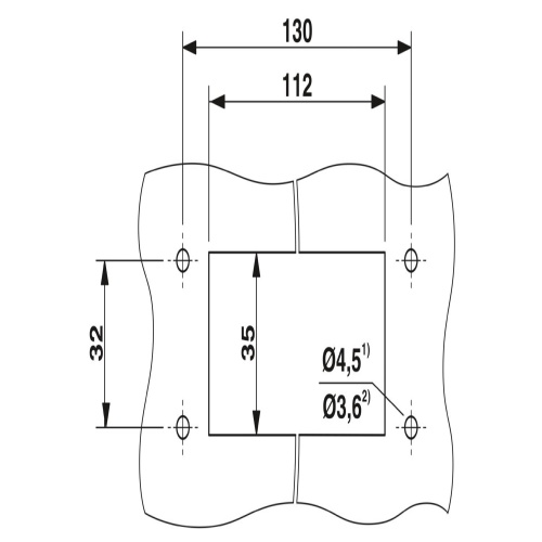 Phoenix Contact 1420924 Housing HC-ADV-B24-HHWH-1STM40-MF-BK