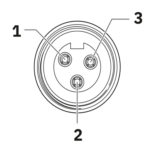 Phoenix Contact 1423180 Power cable PDC-3P- 1,0-U80/138FS