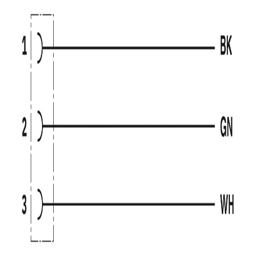 Phoenix Contact 1423182 Power cable PDC-3P- 5,0-U80/138FS