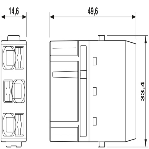 Phoenix Contact 1424219 Contact insert module HC-M-03-PT-M