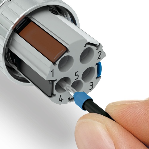 Phoenix Contact 1424684 Connector SACC-M12MRD-4PL SH PN
