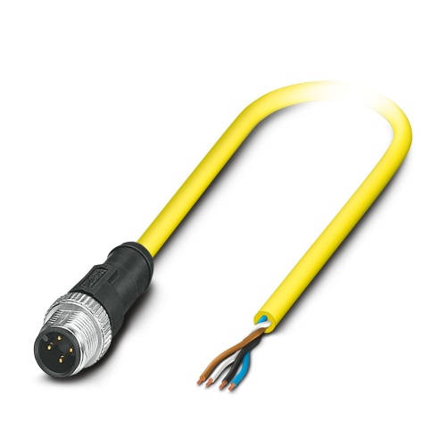 Phoenix Contact 1424895 Sensor/actuator cable SAC-4P-M12MS/10,0-547 BK