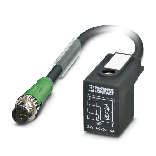 Phoenix Contact 1435289 Sensor/actuator cable SAC-3P-MS/ 0,3-PUR/B-1L-Z SCO
