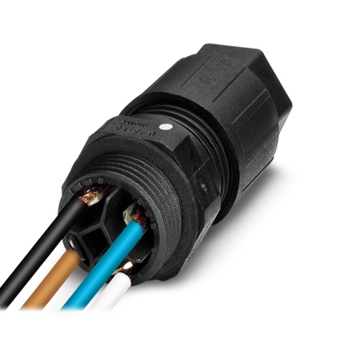 Phoenix Contact 1437274 Panel feed-through Q 1,5/4A50/24-M20KU-ESA-ASI BK