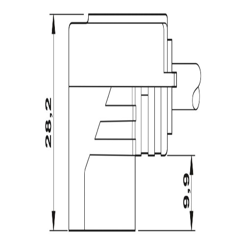Phoenix Contact 1438626 Sensor/actuator cable SAC-3P-M12MS/2,0-PUR/BI-1L-Z