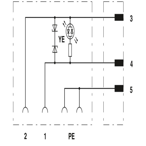 Phoenix Contact 1438626 Sensor/actuator cable SAC-3P-M12MS/2,0-PUR/BI-1L-Z