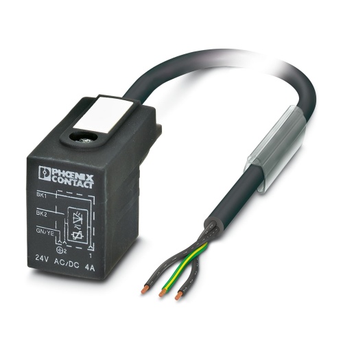Phoenix Contact 1443190 Sensor/actuator cable SAC-3P- 3,0-PUR/BI-1L-V