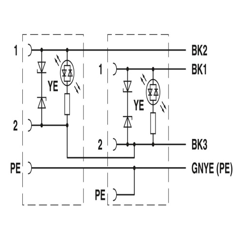 Phoenix Contact 1458279 Double valve connector cable SAC-10,0/0,2-116/2XB-1L-Z