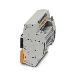 Phoenix Contact PTRE 6-2/X7 US ANSI 5S/26S/45S/66S - Test terminal strip - 400 Volt, 24 Amp, 7 positions - 1463111