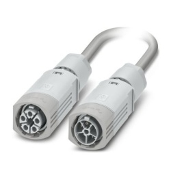 Phoenix Contact IPD PL 5P2,5 M A1,0 F PVC GY - Connecting cable - 1 m, IP66 - 1526889