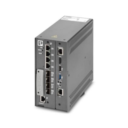 Phoenix Contact FL SWITCH EP6404-4GSFP-W256-HV - Industrial Ethernet Switch, 100 VAC/DC-240 VAC/DC, 100/1000 Mbps (full duplex) - 1559223