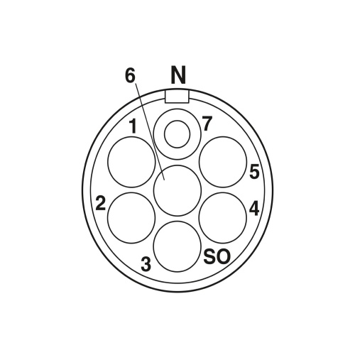 Phoenix Contact 1593754 Cable connector RC-06S1N1280EM
