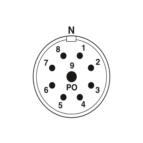 Phoenix Contact 1595283 Cable connector RC-09P1N12T049