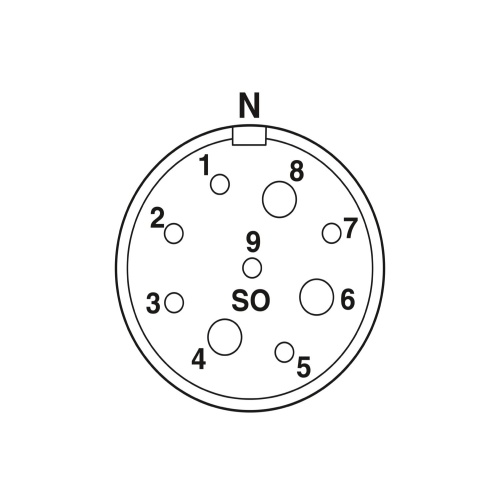 Phoenix Contact 1603793 Cable connector RC-63S3N1280EN