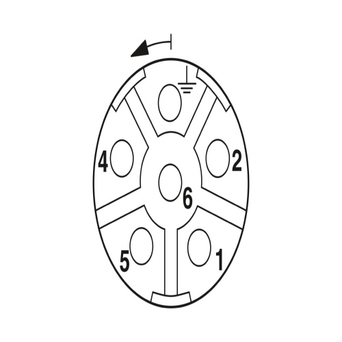 Phoenix Contact 1605529 Cable connector SF-5ES1N8A80A3