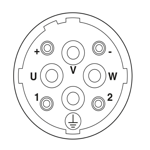 Phoenix Contact 1605863 Cable connector SM-7ES1N8A8L05