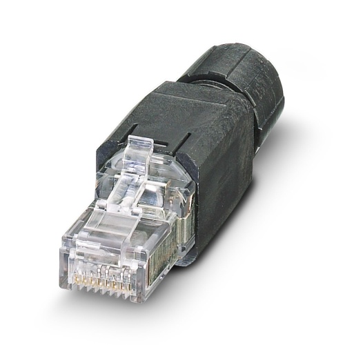Phoenix Contact 1658008 RJ45 connector VS-08-RJ45-5-Q/IP20 BK