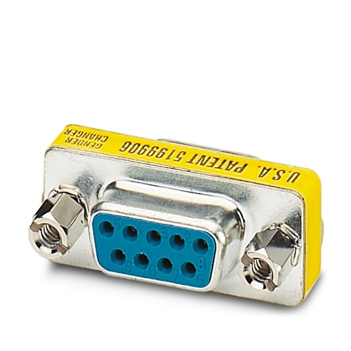 Phoenix Contact 1688722 D-SUB gender changer VS-09-GC-BU/BU
