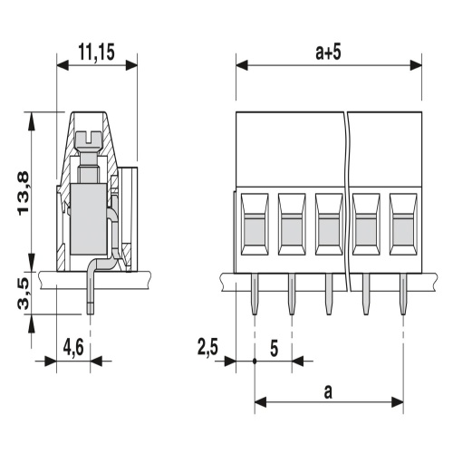 Phoenix Contact 1730081 PCB terminal block MKDSP 1,5/ 9