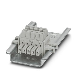 Phoenix Contact ME 6,2 TBUS-2 1,5/5-ST-3,81 GY DIN rail connector - Gray - 2695439